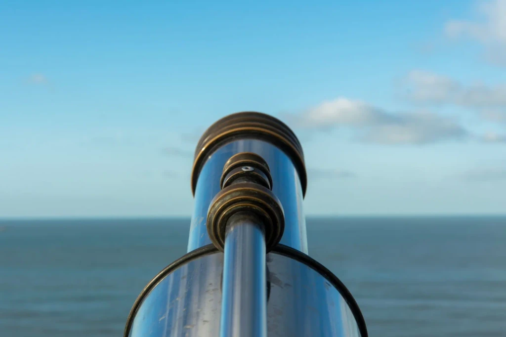 Seaside Lens, from The Telescope Deepened the Night