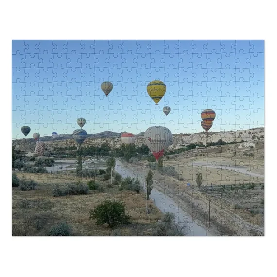 Cappadocia Two Balloons Photo Puzzle, Travel Jigsaw, Adventure Gift, Ventures and Voyages, from Ventures & Voyages
