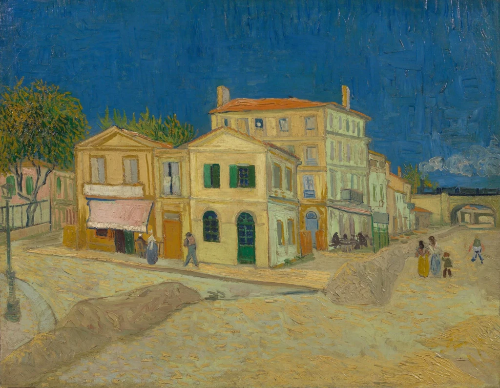 The Yellow House, c.1888. Van Gogh Museum, Amsterdam, from Vincent van Gogh