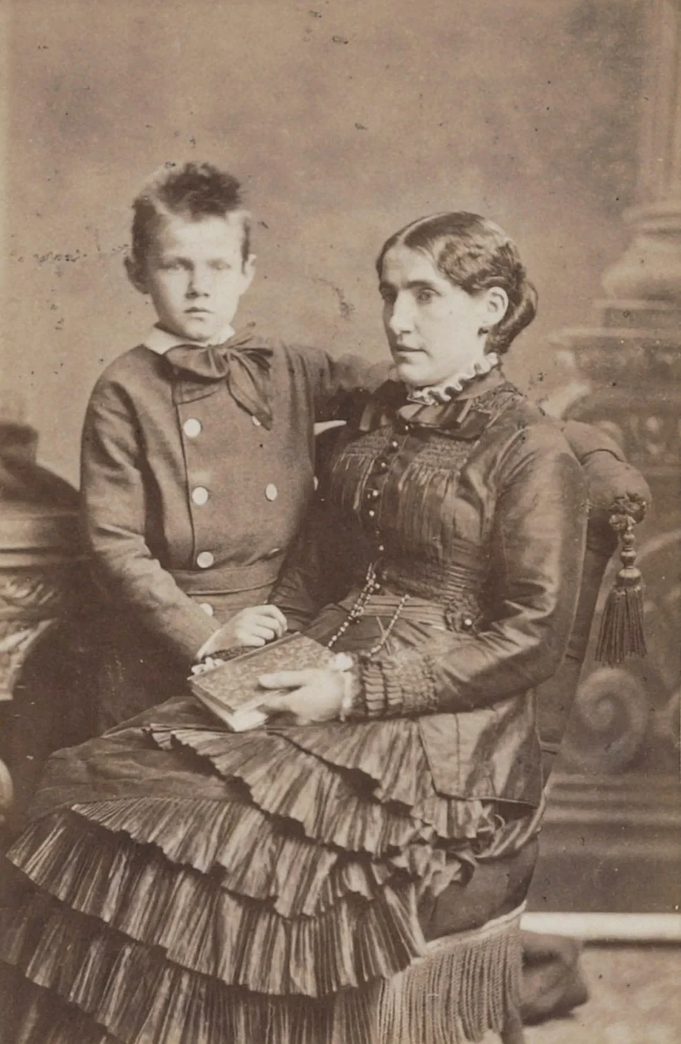 Kee Vos-Stricker with her son Jan c. 1879–80, from Vincent van Gogh