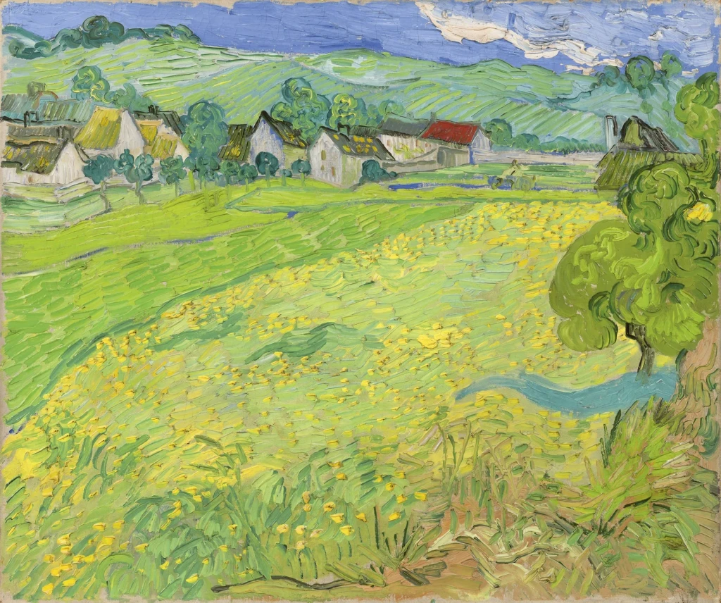 Les Vessenots à Auvers, 1890. Thyssen-Bornemisza Museum, Madrid,…, from Vincent van Gogh