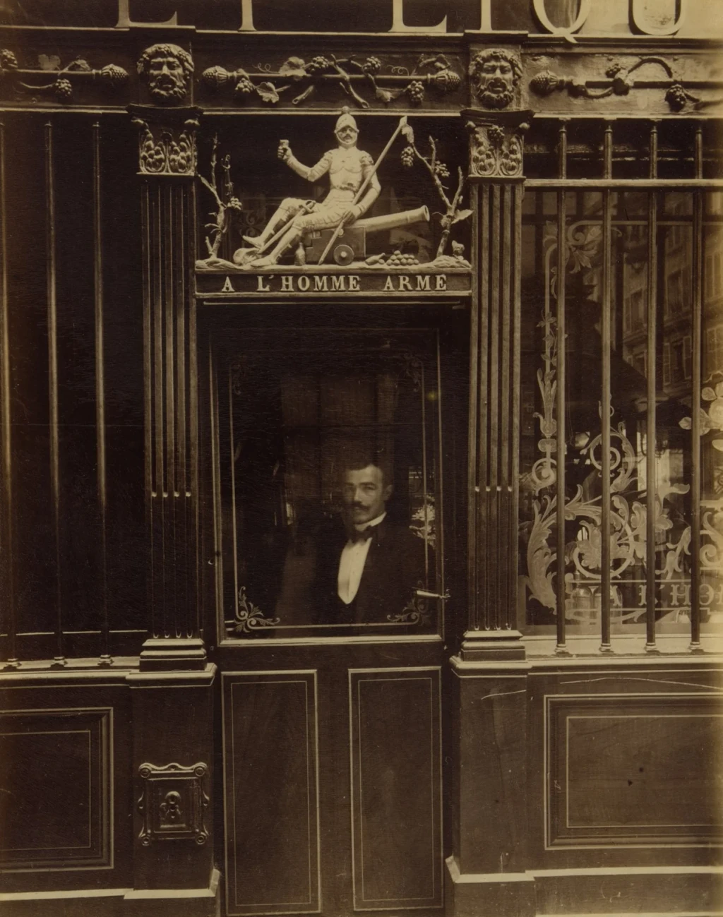 Cabaret de l'Homme Armé, Rue des Blancs-Manteaux, from Vintage Photography