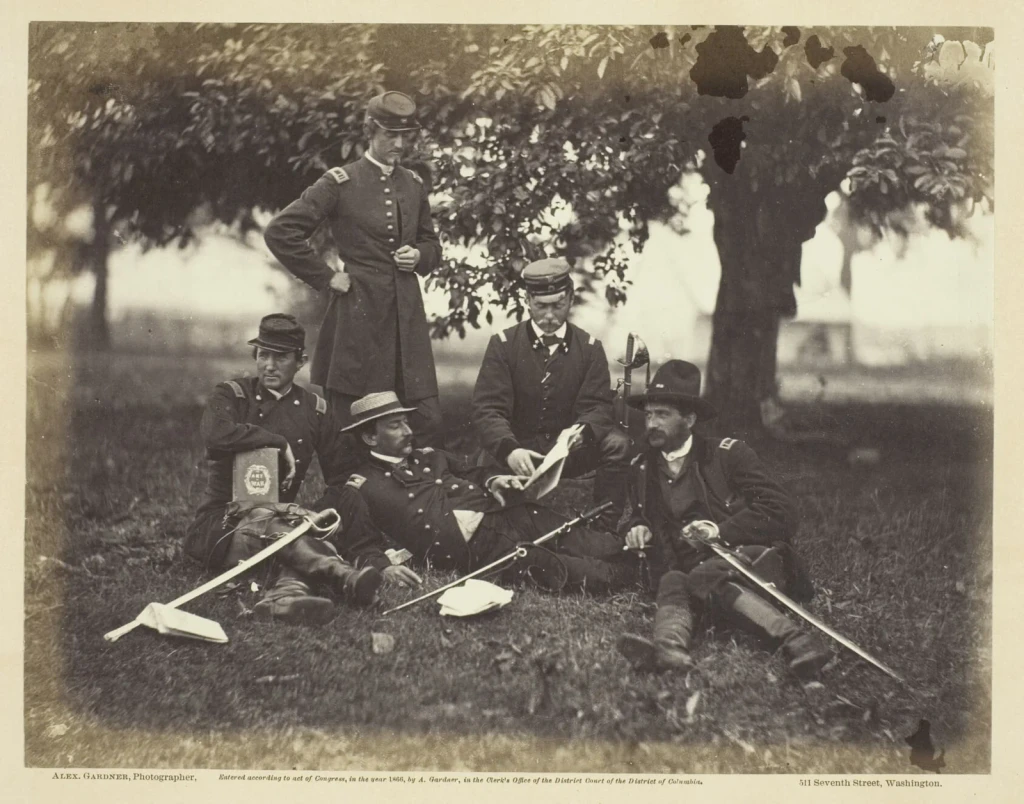 Studying the Art of War, from Vintage Photography