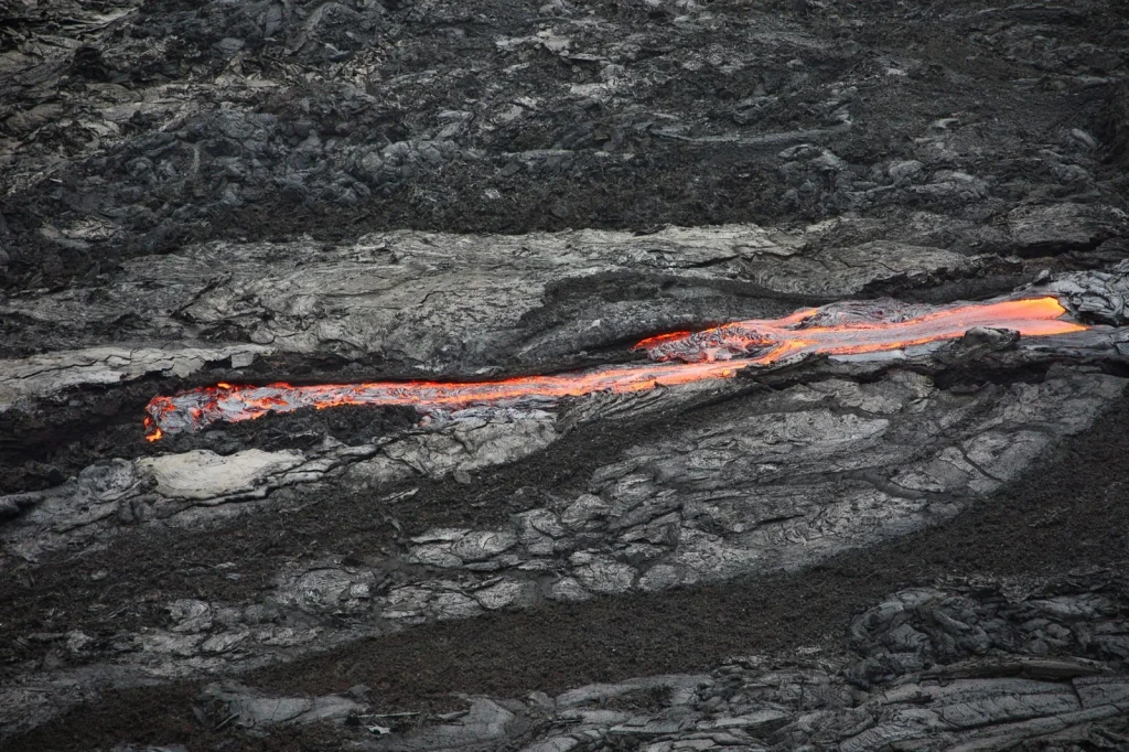 Grindavík Flow, from Volcanoes Are the Planet Rebuilding Itself