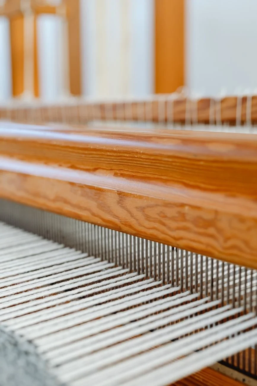 Loom in Detail, from Weaving: The Interlacing That Clothed the World