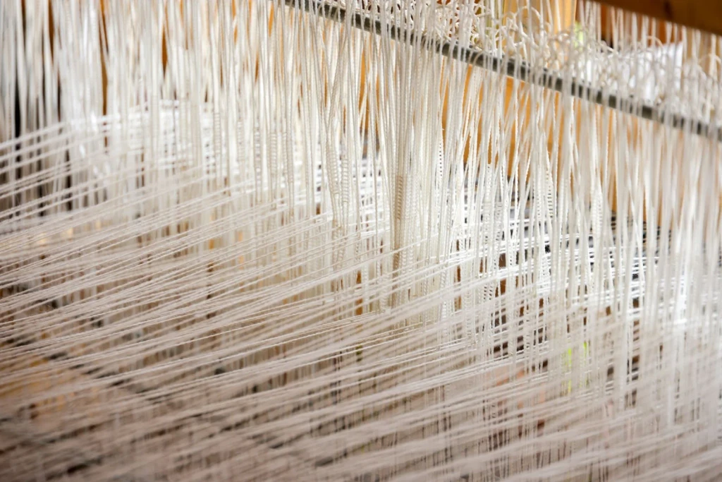 White Threads, from Weaving: The Interlacing That Clothed the World