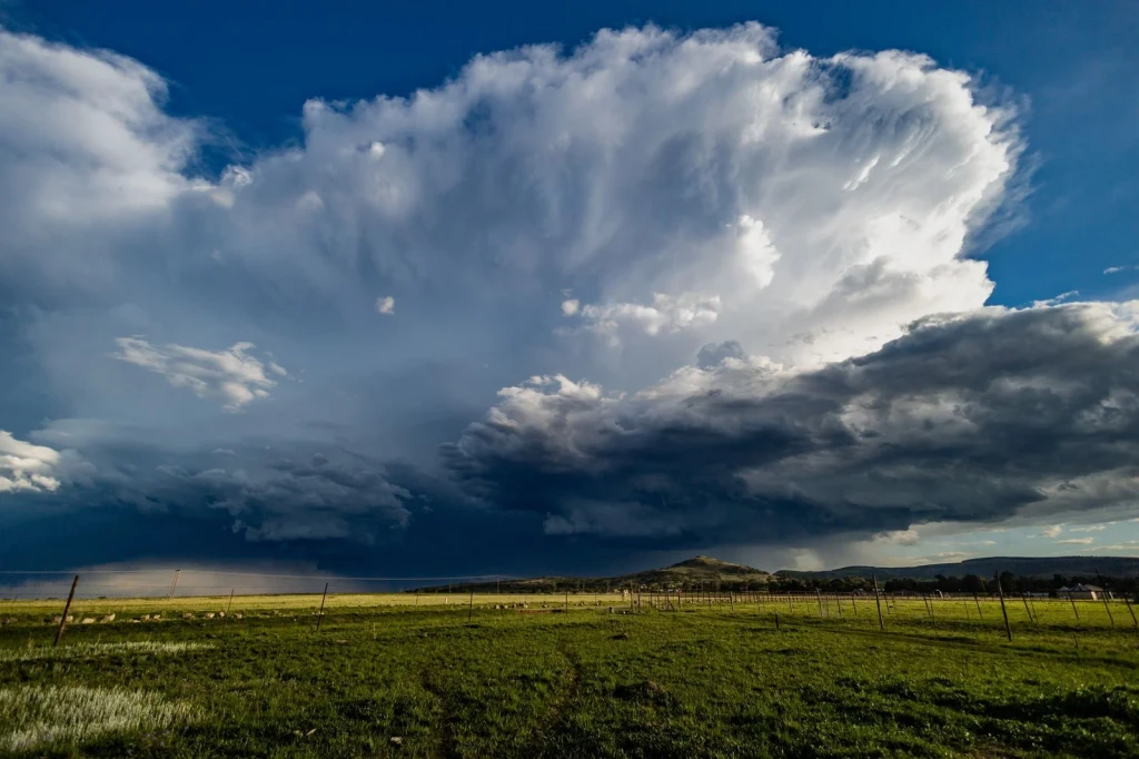 Cloud Over Grassland, from What Holds a Cloud Up?