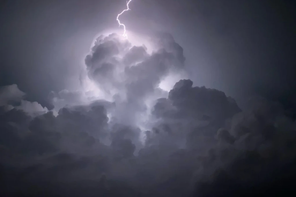 Lightning Storm, from What Holds a Cloud Up?