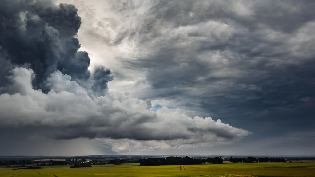 Storm Over Fields, from What Holds a Cloud Up?