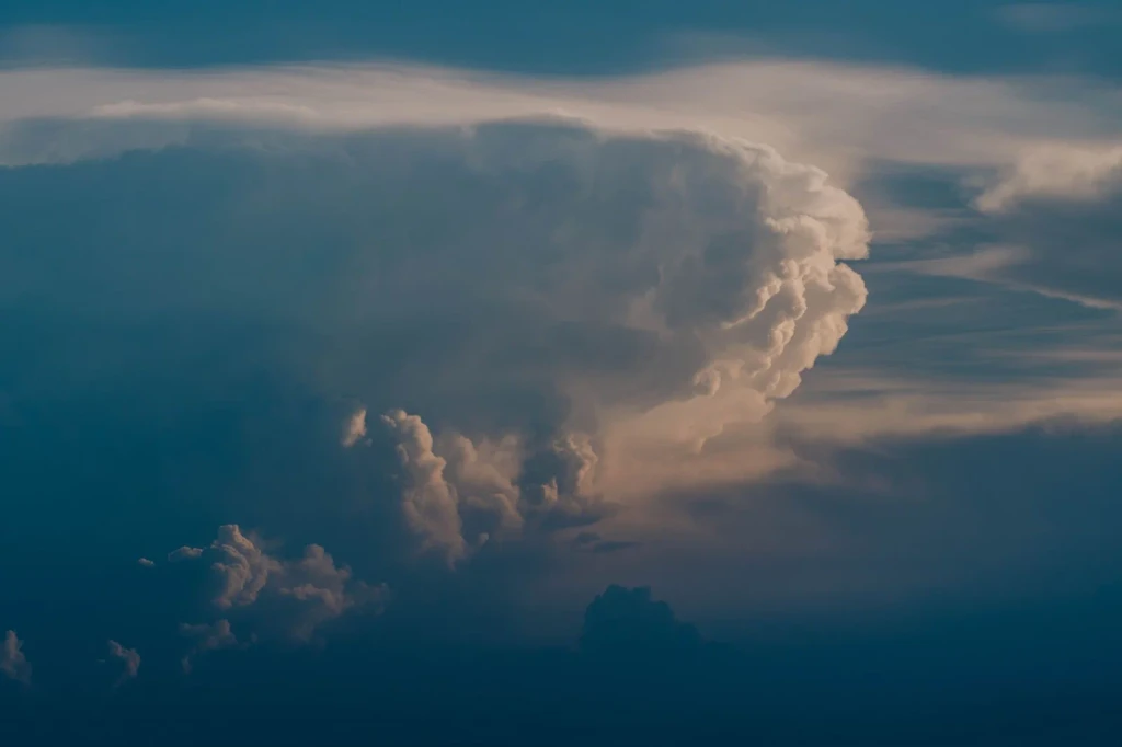 Cumulonimbus Alone, from What Holds a Cloud Up?