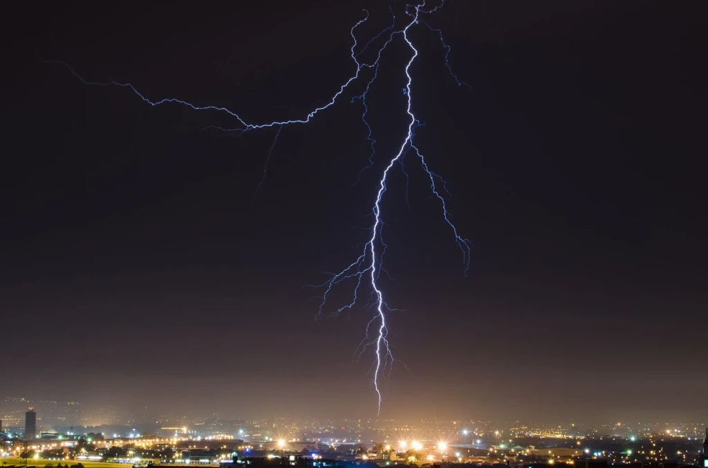 City Ignited, from What Lightning Taught Us