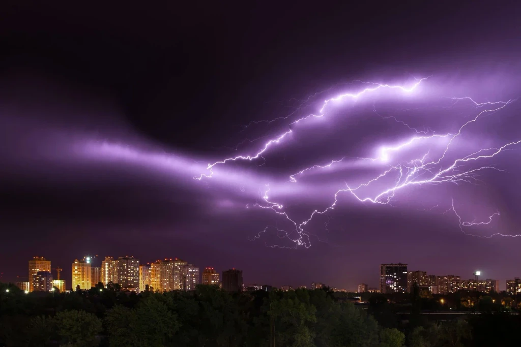Modern Skyline, from What Lightning Taught Us
