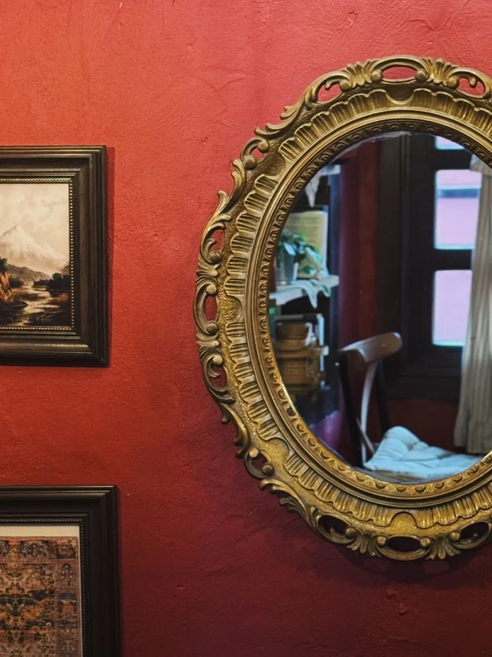 Mirrored Interior, from What Mirrors Did to the Self