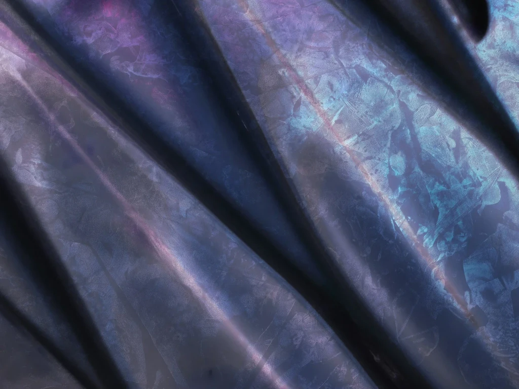 Metallic Abstract, from Who Kept Silk Secret?