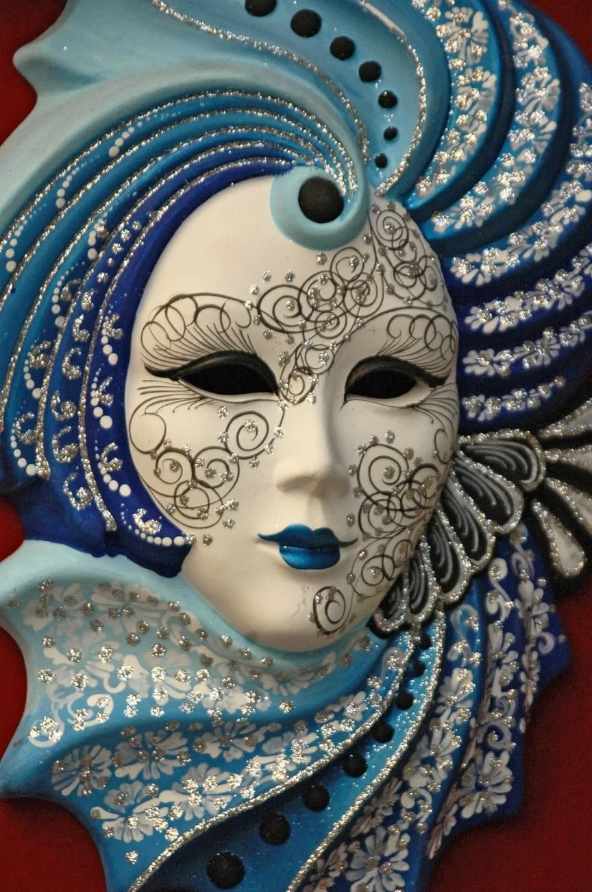 Blue and Silver, from Why We Wear Masks