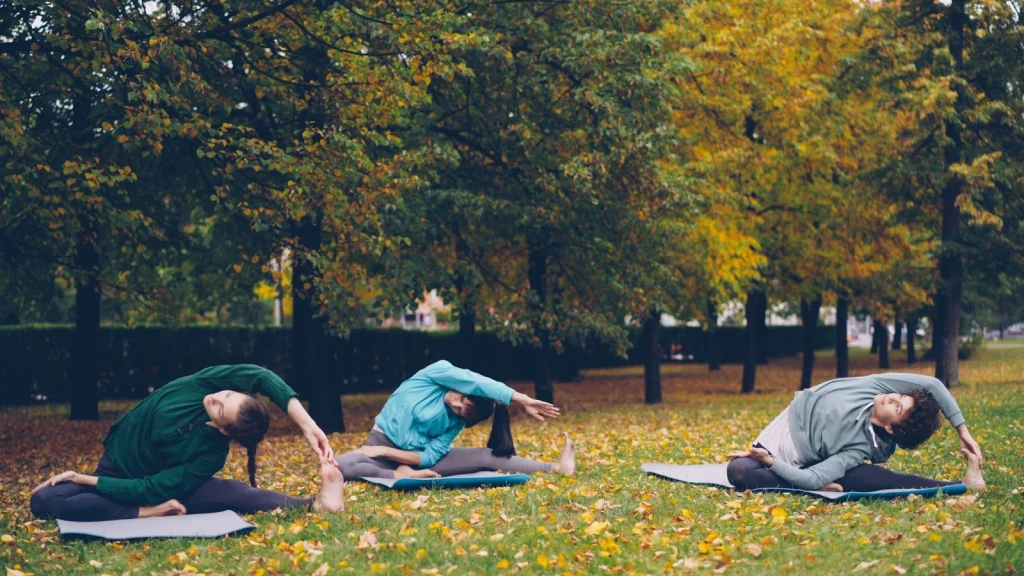 Autumn Practice, from Yoga: Thousands of Years of Stillness